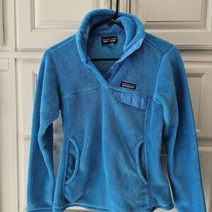 Patagonia Vibrant Blue Fleece Jacket